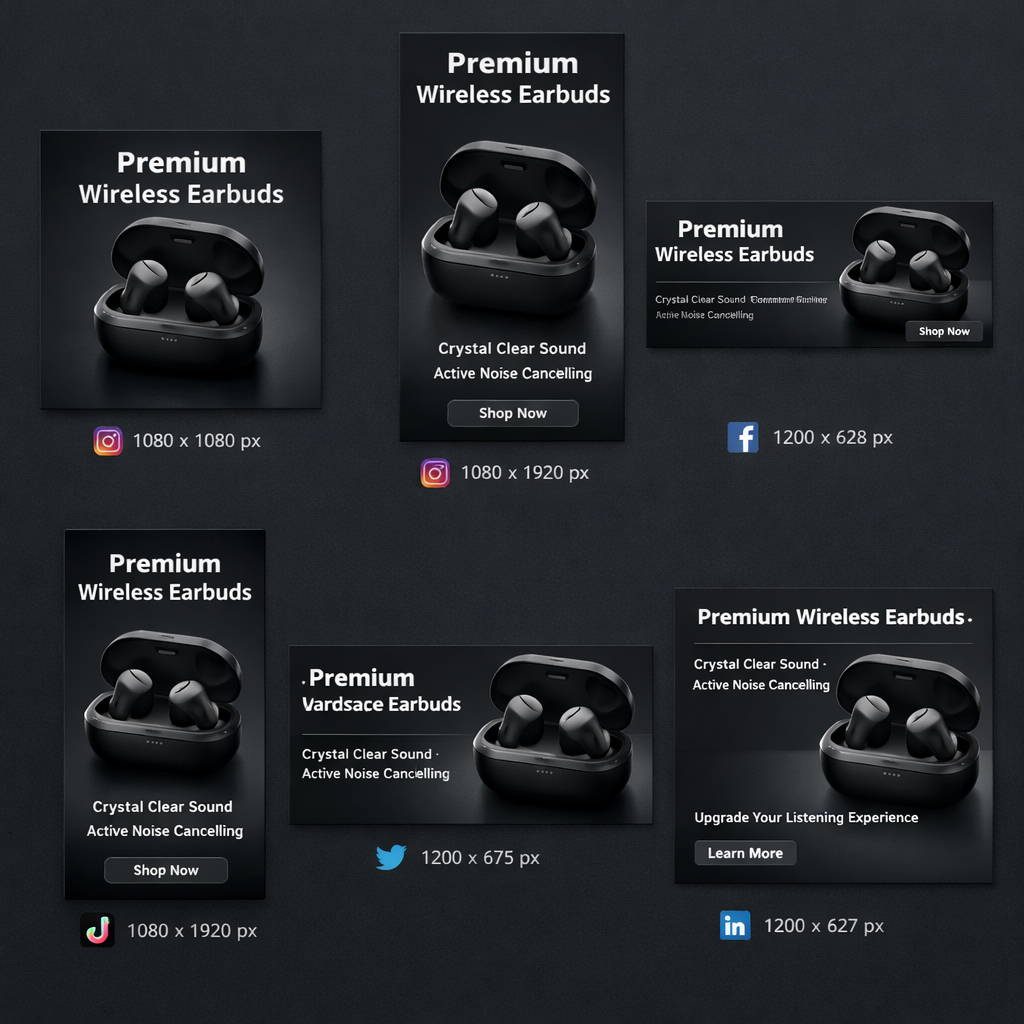 Social Ad Pack example