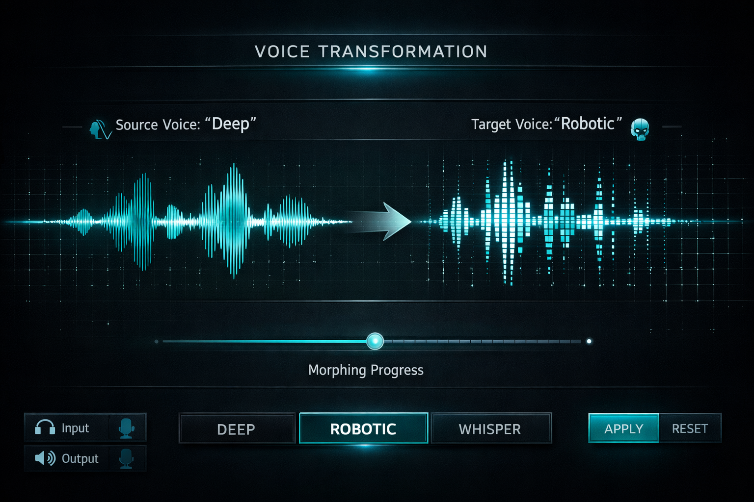Voice Transform example