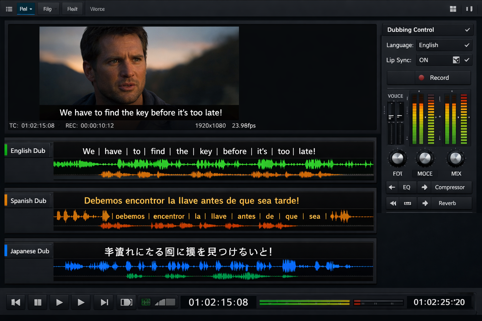 AI Dubbing example