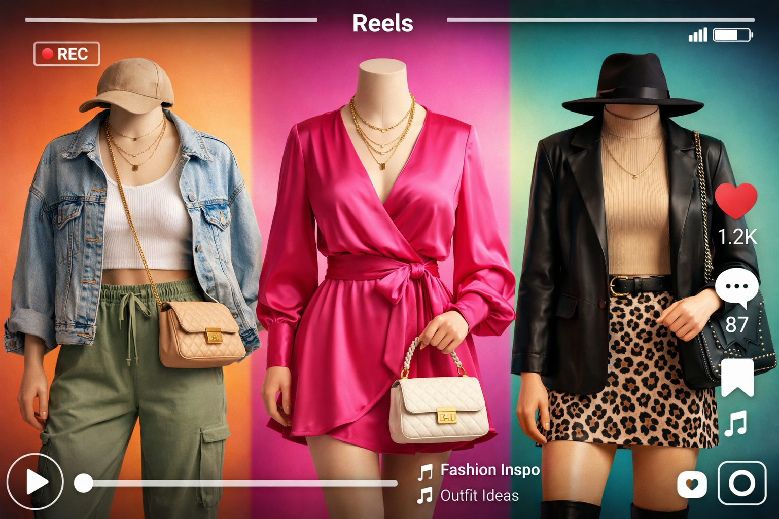 Outfit Reel example