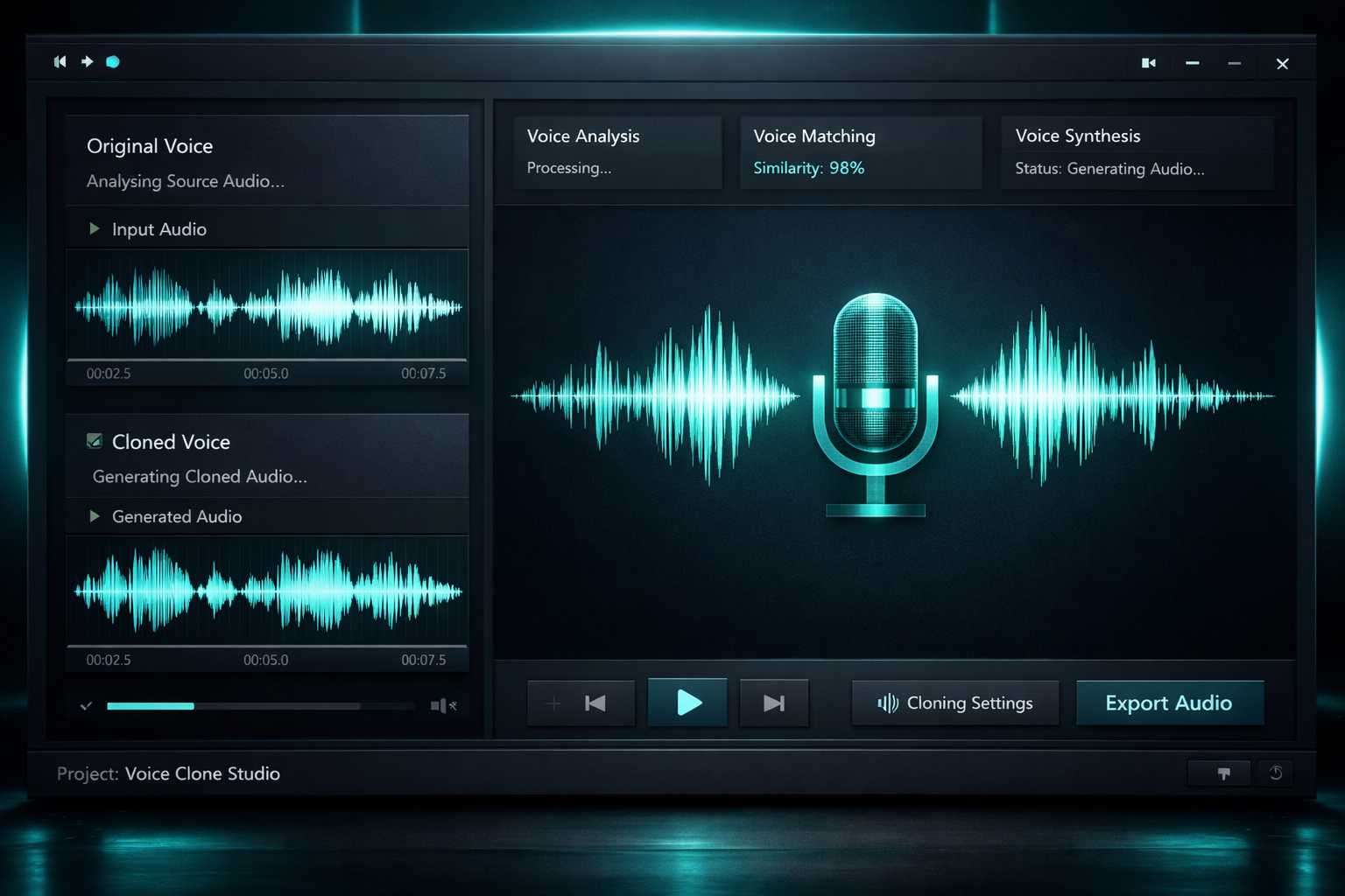 Voice Clone example