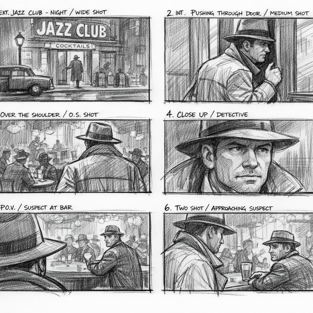 Storyboard example
