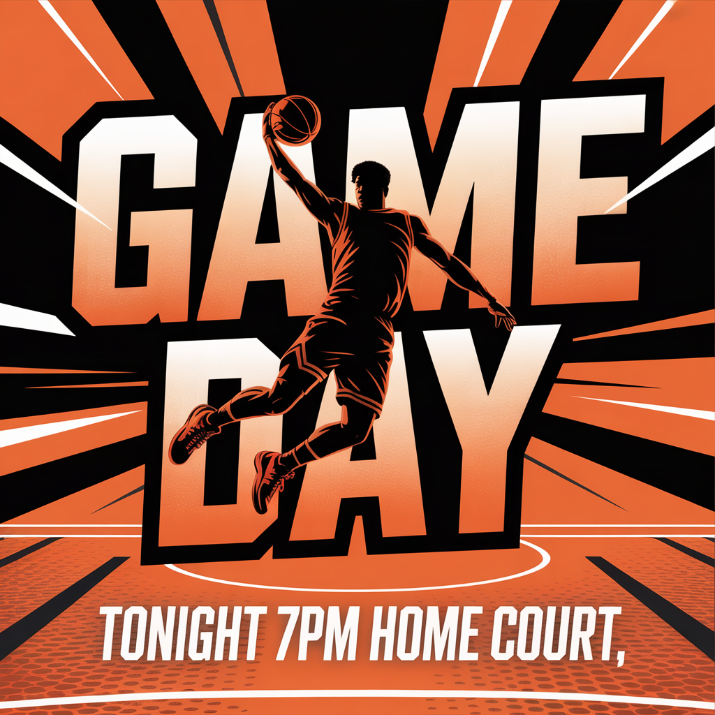 Sports Graphic example