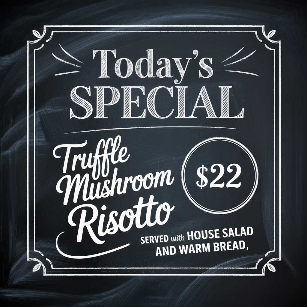 Daily Special Graphic example